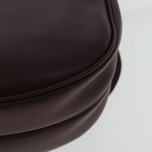 Cartier Must De Cartier Burgundy Leather Shoulder Bag (Pre-Owned) - Picture 10 of 16